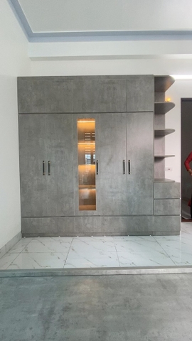 Tủ quần áo MDF Hàng Đặt Cao cấp 2M4x2M4 Có góc và led MDF6000
