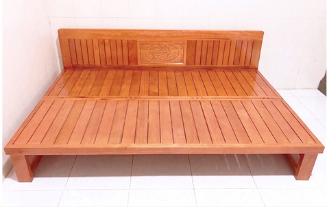 giường gấp đa năng gỗ xoan ta 1M6 GGXT-1650