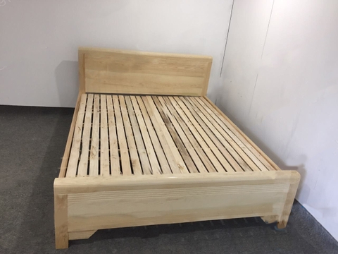 Giường ngủ gỗ sồi 1M2 vĩnh phúc GS-13000