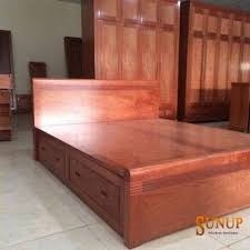 Giường ngủ gỗ Veneer cẩm hồng 25 CH18-2000