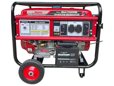Máy phát điện chạy xăng Bgas BGA7000GE 5.5KW