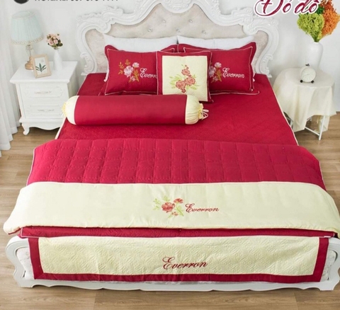 BỘ GA GỐI SATIN 1M6SATIN