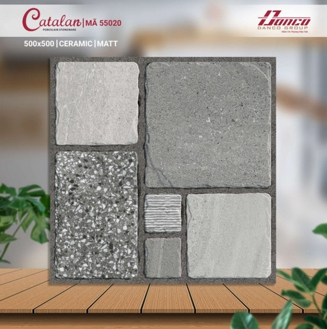 GẠCH LÁT SÂN VƯỜN 500X500 M55020