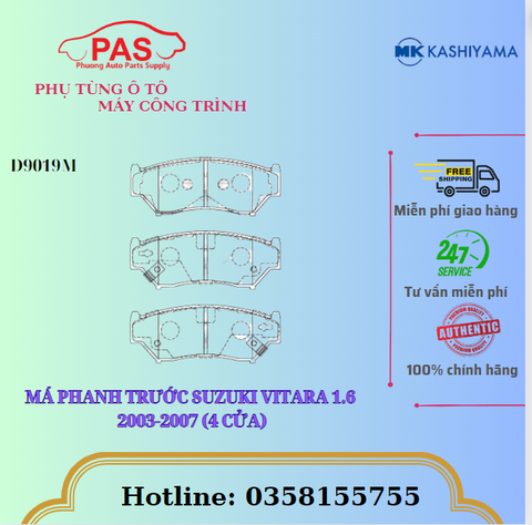 MÁ PHANH TRƯỚC SUZUKI VITARA 1.6 2003-2007 (4 CỬA)
