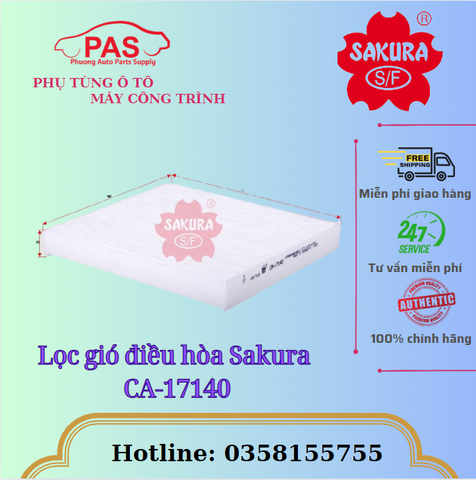 Lọc gió điều hòa Sakura CA-17140