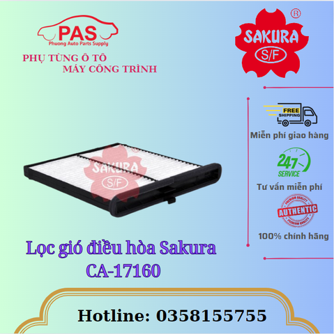 Lọc gió điều hòa Sakura CA-17160