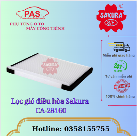 Lọc gió điều hòa Sakura CA-28160