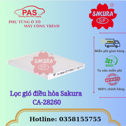 Lọc gió điều hòa Sakura CA-28260