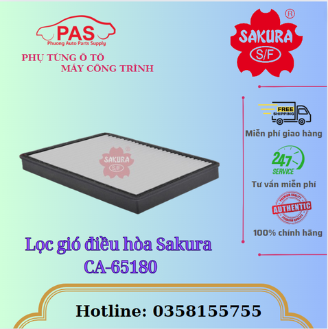 Lọc gió điều hòa Sakura CA-65180