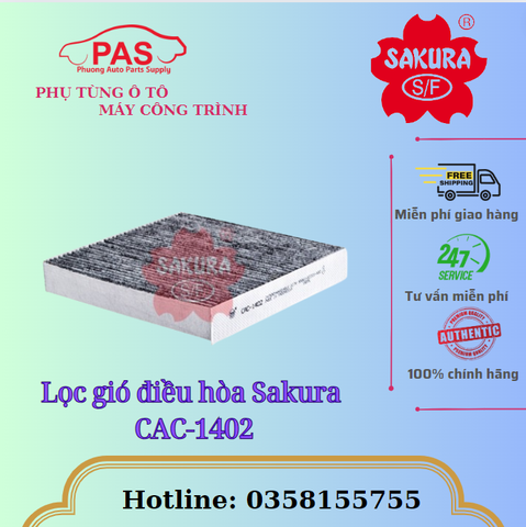 Lọc gió điều hòa Sakura CAC-1402