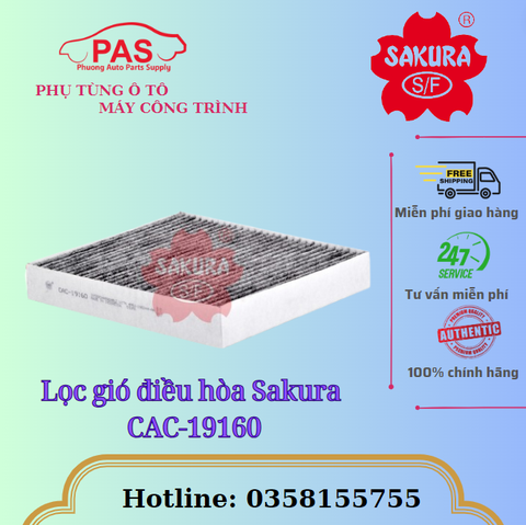 Lọc gió điều hòa Sakura CAC-19160