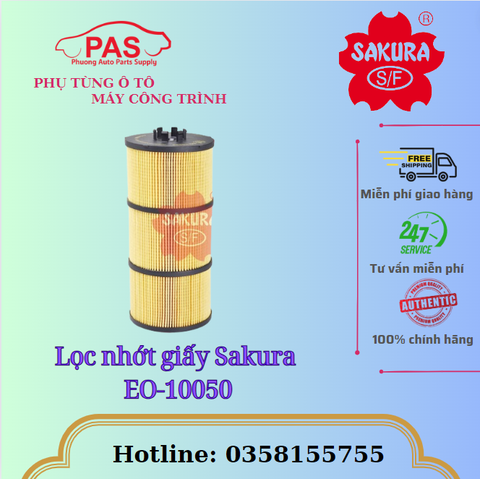 Lọc nhớt giấy Sakura EO-10050