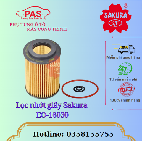 Lọc nhớt giấy Sakura EO-16030