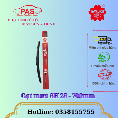 Gạt mưa SH28 - 700mm