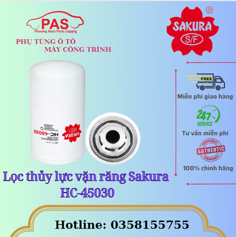 Lọc thủy lực vặn răng Sakura HC-45030