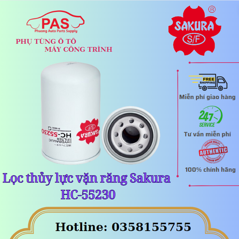 Lọc thủy lực vặn răng Sakura HC-55230