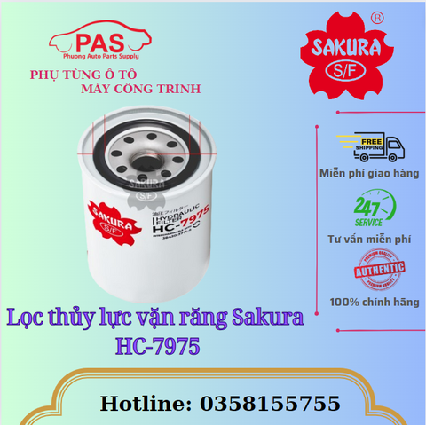 Lọc thủy lực vặn răng Sakura HC-7975
