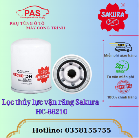 Lọc thủy lực vặn răng Sakura HC-88210