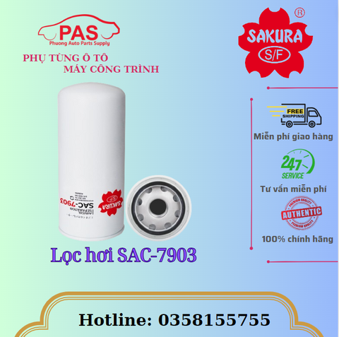 Lọc hơi Sakura SAC-7903