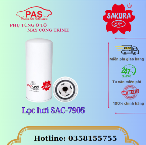 Lọc hơi Sakura SAC-7905