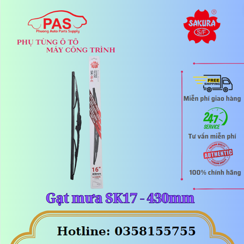 Gạt mưa SK17-430mm