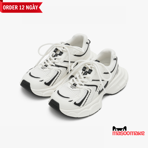 Giày Chunky Sneaker MASOOMAKE 2024 White Panda