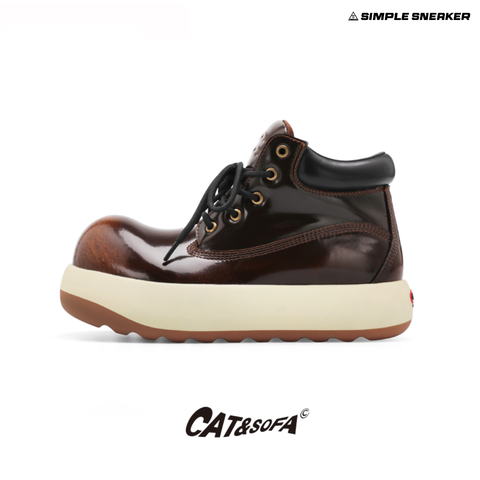 Giày Cat & Sofa UFO Boots Brown