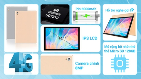 Máy tính bảng Masstel Tab 10.1