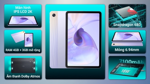 Máy tính bảng OPPO Pad Air 128GB