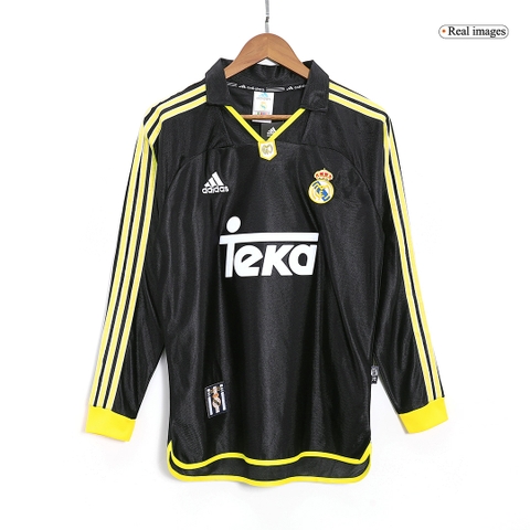 Retro Real Madrid 1998/1999 Tay Dài ( Sân Khách )