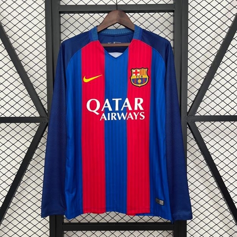Retro Barcelona 2016/2017 Tay Dài ( Sân Nhà )
