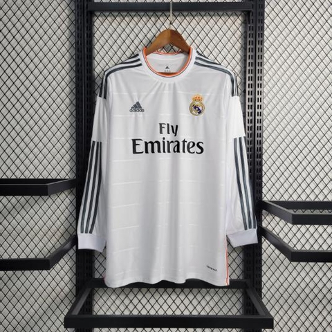 Retro Real Madrid 2013/2014 Tay Dài ( Sân Nhà )
