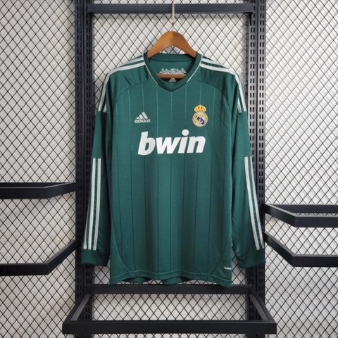 Retro Real Madrid 2012/2013 Tay Dài ( 3rd Xanh Rêu )