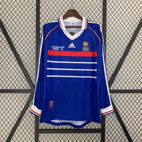 Retro Pháp 1998 Tay Dài ( Sân Nhà )