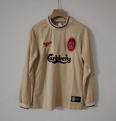 Retro Liverpool 1996/1997 Tay Dài ( Sân Khách )