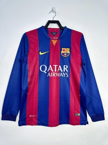 Retro Barcelona 2014/2015 Tay Dài ( Sân Nhà )