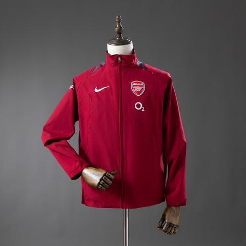 Áo Khoác Arsenal 2005/2006 ( Đỏ Đô )
