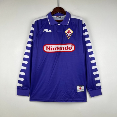 Retro Fiorentina 1998/1999 Tay Dài ( Sân Nhà )
