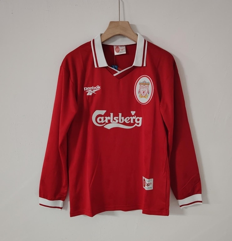 Retro Liverpool 1996/1997 Tay Dài ( Sân Nhà )