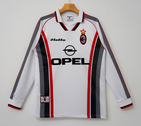 Retro Ac Milan 1997/1998 Tay Dài ( Sân Khách )