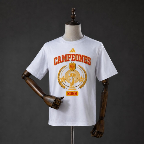 Áo Thun Tây Ban Nha 2026 ( Campeones )