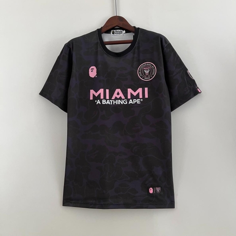 Áo Thun Bape X Miami 2026 ( Đen )