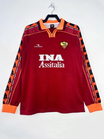 Retro As Roma 1998/1999 Tay Dài ( Sân Nhà )
