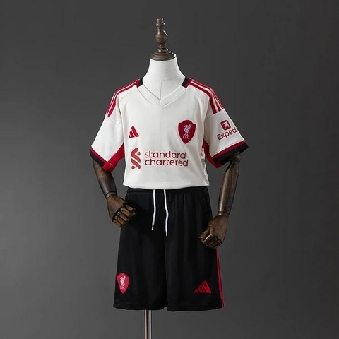Bộ Kids Liverpool 25/26 ( Sân Khách )