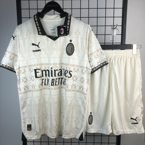 Đồ Fan AC Milan 23/24 ( 3rd Trắng )