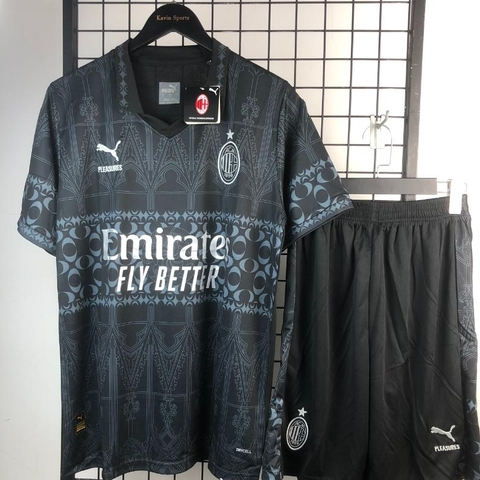 Đồ Fan AC Milan 23/24 ( 3rd Đen )