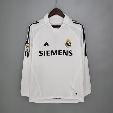 Retro Real Madrid 2005/2006 Tay Dài ( Sân Nhà )