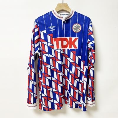 Retro Ajax 1990/1991 Tay Dài ( Sân Khách )
