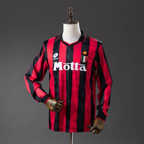 Retro Ac Milan 1993/1994 Tay Dài ( Sân Nhà )