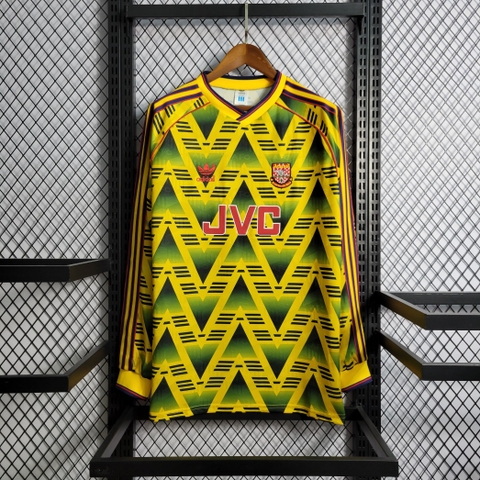 Retro Arsenal 1991/1993 Tay Dài  ( Sân Khách )